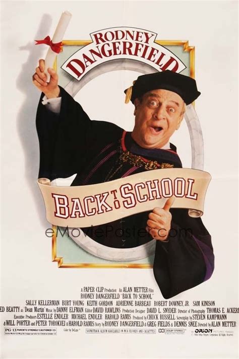 Back to School (1986) - Posters — The Movie Database (TMDB)