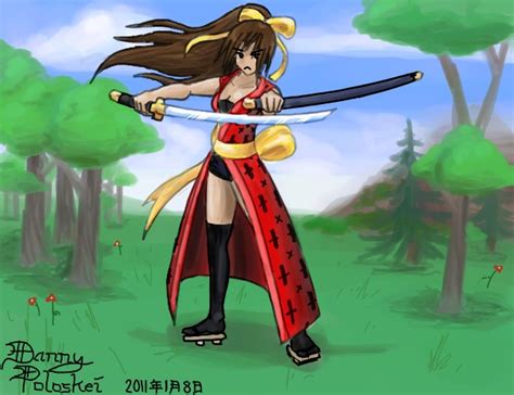 Samurai girl by DannyP on Newgrounds