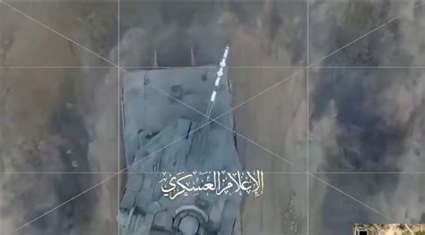 Hamas Releases new Video showing them Destroying an Israeli Tank near ...