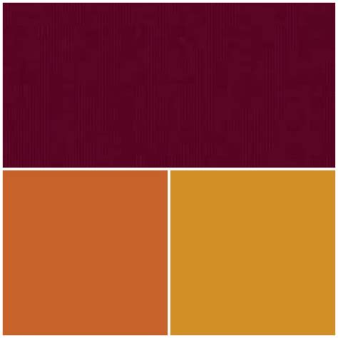 Fall Wedding Colors. Pallet. Wine Maroon, Burnt Orange, Golden Yellow ...