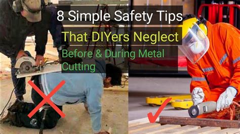 The Beginners Guide To Metal Cutting Safety Tip. - YouTube