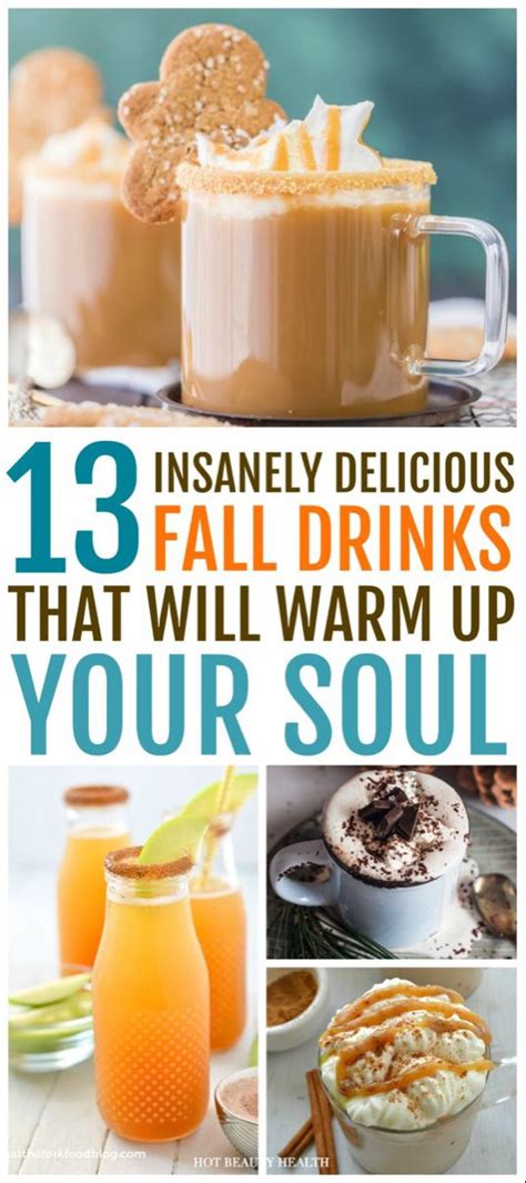 13 Cozy Fall Drinks That Will Warm Your Soul | Fall drink recipes, Fall drinks, Fall recipes