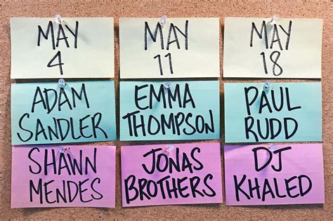 'SNL' reveals final hosts, musical guests of season