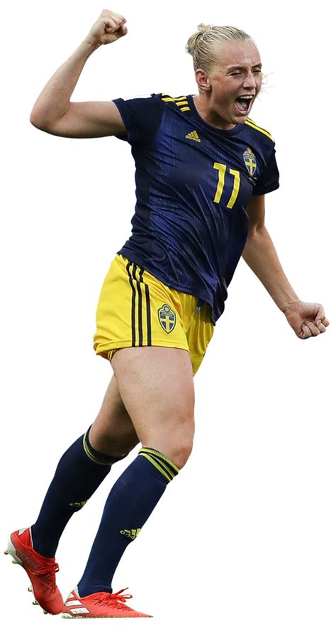 Stina Blackstenius Sweden Women football render - FootyRenders