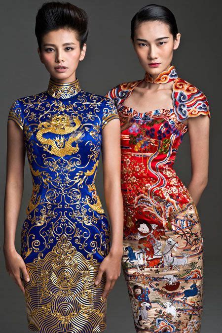 Cheongsam / Qipao, Chinese Traditional Dress Chinese Traditional Dress ...