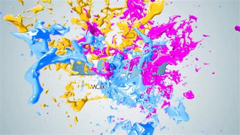 Paint Splash Logo After Effects Templates - YouTube