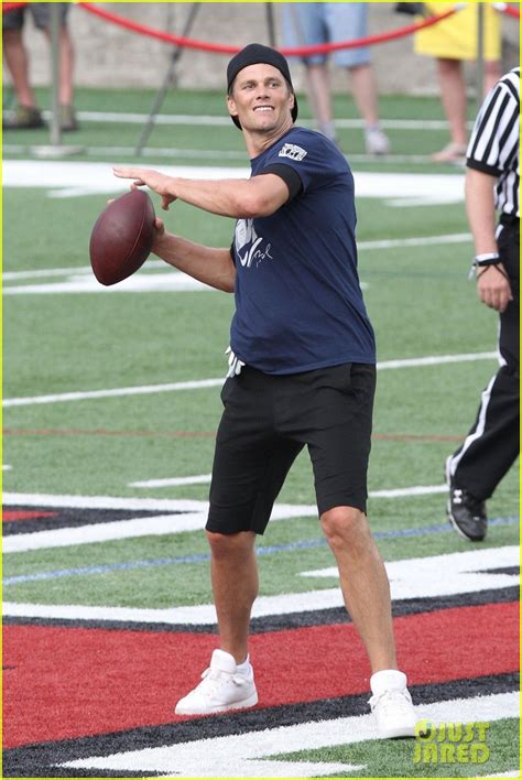 Tom Brady Plays Football with His Kids at Best Buddies Event!: Photo ...