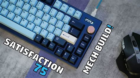 Satisfying Custom Mechanical Keyboard Build with OLED & Knob! - YouTube