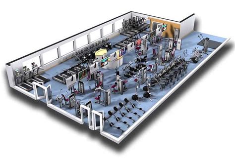 Commercial Fitness Facility Design | Installation Showcase | professional design | Cybex | Gym ...