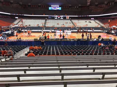 Section 109 at Carrier Dome - Syracuse Basketball - RateYourSeats.com