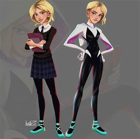 Lista 93+ Foto Gwen Stacy Spider Man Into The Spider Verse Alta ...