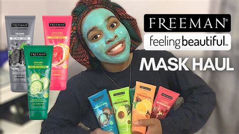 FACE MASK HAUL | Freeman Feeling Beautiful Review + Comparison (2020) - YouTube