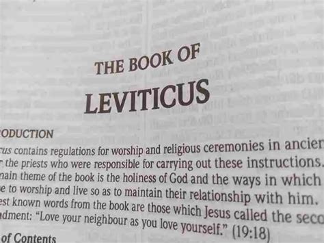 Book Of Leviticus Summary By Chapter (1-27): Concise And Comprehensive - Ever Growing Christians