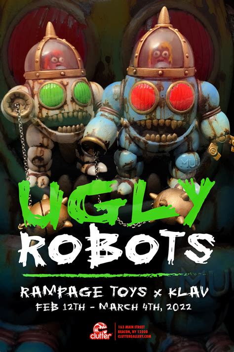 Category: Ugly Robots! Rampage Toys x Klav!