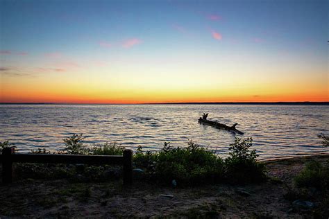 Oneida Lake Sunset Photograph by David Stasiak - Fine Art America