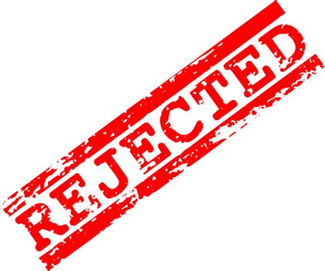 5 Red Rejected Stamp (PNG Transparent) | OnlyGFX.com