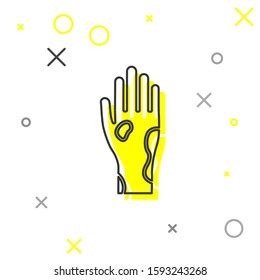 Grey Line Hand Psoriasis Eczema Icon Stock Vector (Royalty Free) 1593243268 | Shutterstock