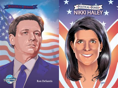 RON DESANTIS AND NIKKI HALEY GET THE COMIC BOOK TREATMENT - TidalWave ...