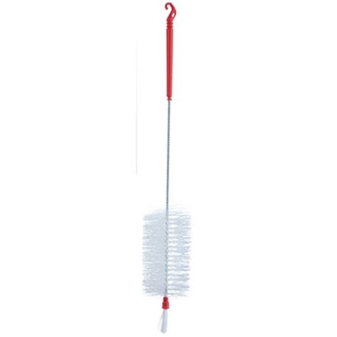 Italian Wine Bottle Brush w/ Red Handle and Tip - $4.95 - Quirky Homebrew Supply