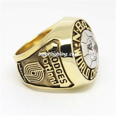 1977 Portland Trail Blazers National Basketball World Championship Ring ...