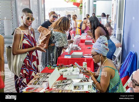 Miami Florida Little Haiti Haitian community annual event Book Festival Cultural Center centre ...