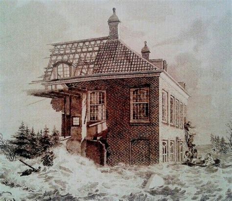 Een overstroming in 1820 betekende hei einde voor Huis Oosterhout in Gelderland | Castle, House ...