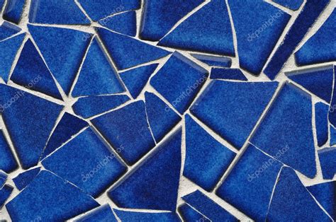 Blue Tile Mosaic — Stock Photo © herreid #2295325