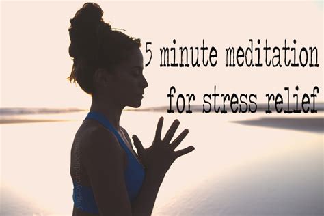 5 Minute Guided Meditation for Stress Relief — YOGABYCANDACE