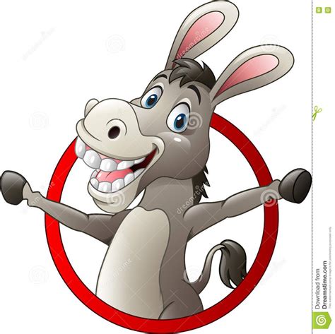 Cartoon funny donkey. Illustration of Cartoon funny donkey #Sponsored ...