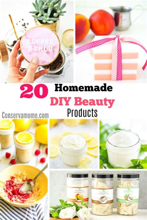 20 Homemade DIY Beauty Products - ConservaMom