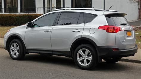 File:2013 Toyota RAV4 XLE AWD rear left.jpg