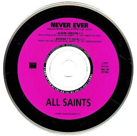 All Saints - Never Ever (1998, CD) | Discogs