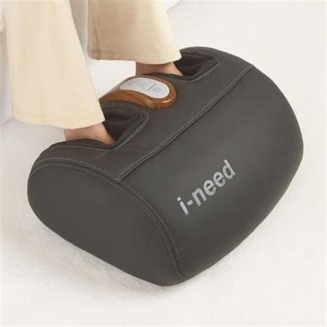 Brookstone I-need Foot Soothing Massager | Foot massage, Gadgets and gizmos, Cool gadgets