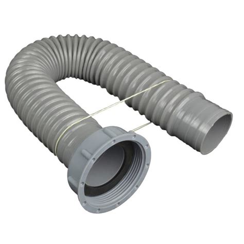 W Mark 50mm Waste Water Hose / Drainage Pipe 1.2m for Bath