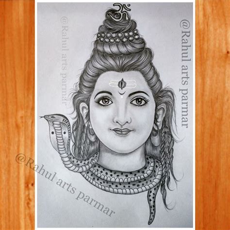 Mahadev Drawingshiv Drawing Bholenath Drawing Pencil Sketches Easy, Pencil Art Drawings, Easy ...