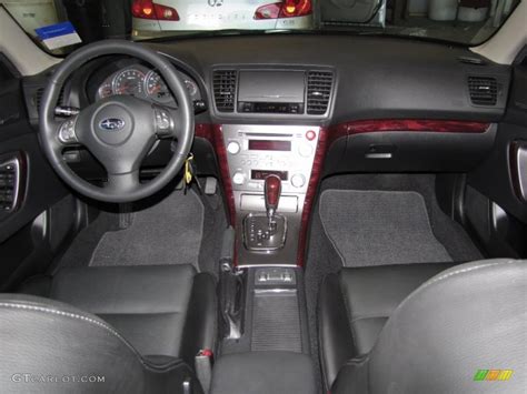 Off Black Interior 2009 Subaru Legacy 2.5i Limited Sedan Photo ...