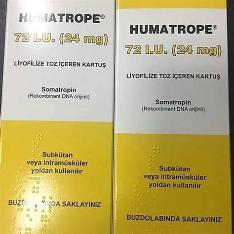 Humatrope 72 I.U. Injection at ₹ 11500/box | New Items in New Delhi ...