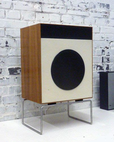 L2 speakers with stand Dieter Rams Braun | Contemporary fireplace ...