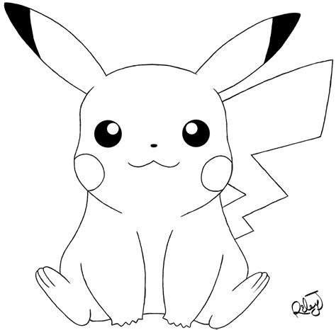 Pikachu - Sketch by rileyjay on DeviantArt