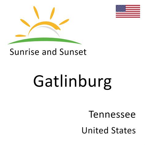 Sunrise and Sunset Times in Gatlinburg, Tennessee, United States