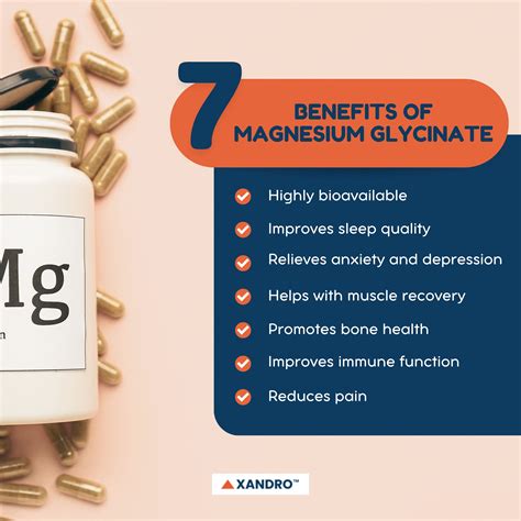 Discover Magnesium Glycinate Benefits with Xandro Lab - Xandro Lab