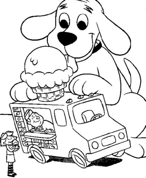 Ice Cream Truck Coloring Page at GetColorings.com | Free printable colorings pages to print and ...