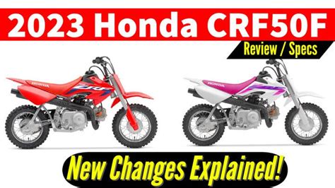 2023 Honda CRF50 Review Specs NEW Changes Explained! Kids, 49% OFF