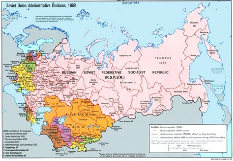 Maps of Soviet Union