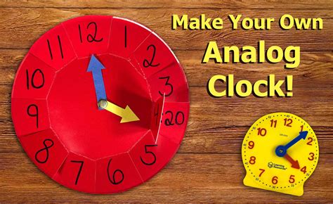 Make Your Own Analog Clock