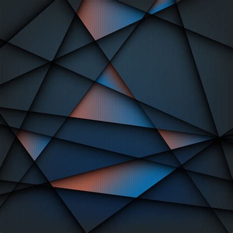 Concept geometric shapes background vector Free vector in Encapsulated ...