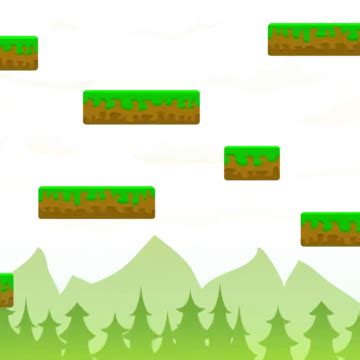 2d Game Art Natural Landscape For Games Background Vector Illustration, Game, Natural ...