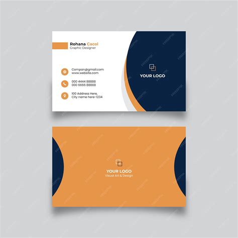 Premium Vector | Business card design 2023