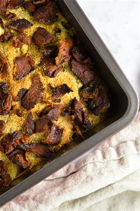 Bacon and Broccoli Casserole | A Taste of Madness