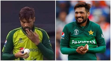 England vs Pakistan: Mohammad Amir forgets saliva ban in 1st T20I | Cricket News - The Indian ...